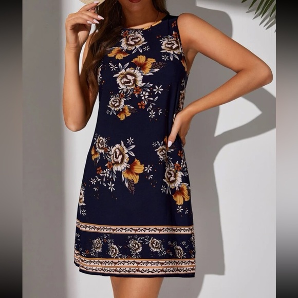 Floral Print Sundress - Picture 1 of 3